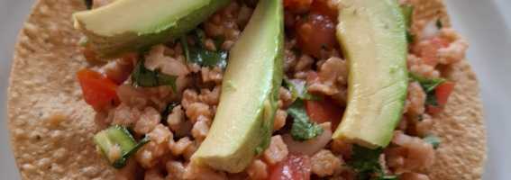 Ceviche de soya a mi manera