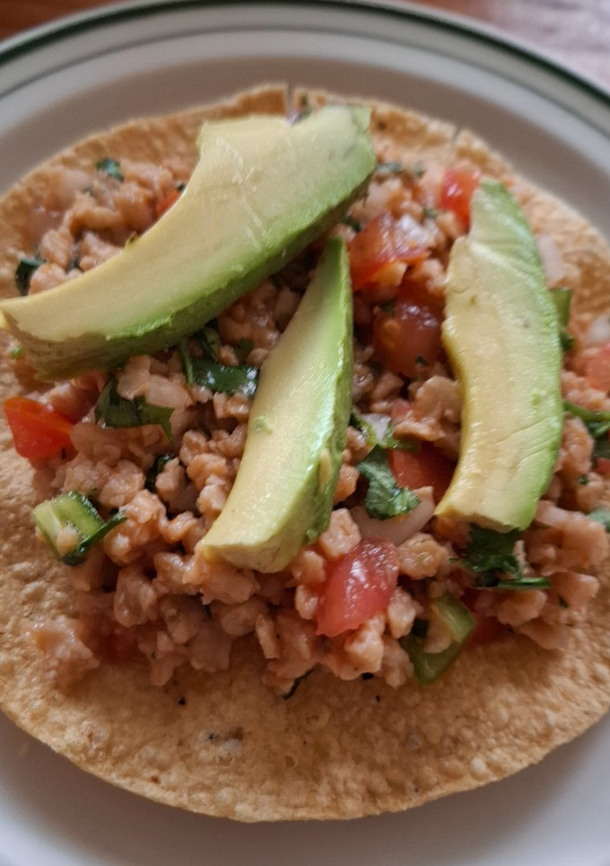 Una foto de Ceviche de soya a mi manera