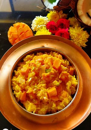 A picture of Sweet Mango Rice.