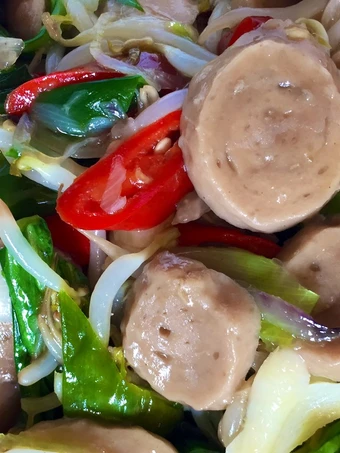 Langkah Gampang Membuat Resep Cah tumis pokcoy toge baso Anti Ribet, Enak Banget