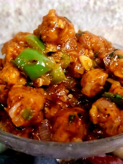 सोया चिल्ली (soya chilli recipe in Hindi) रेसिपी मुख्य फोटो