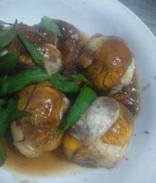 hột vịt lộn xào