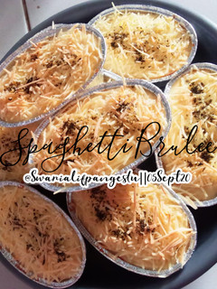 Foto resep Spaghetti Brulee / Spaghetti Panggang