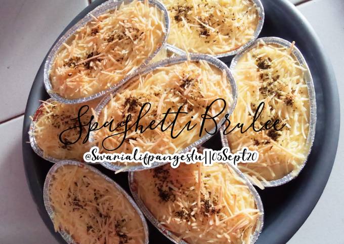 Spaghetti Brulee / Spaghetti Panggang