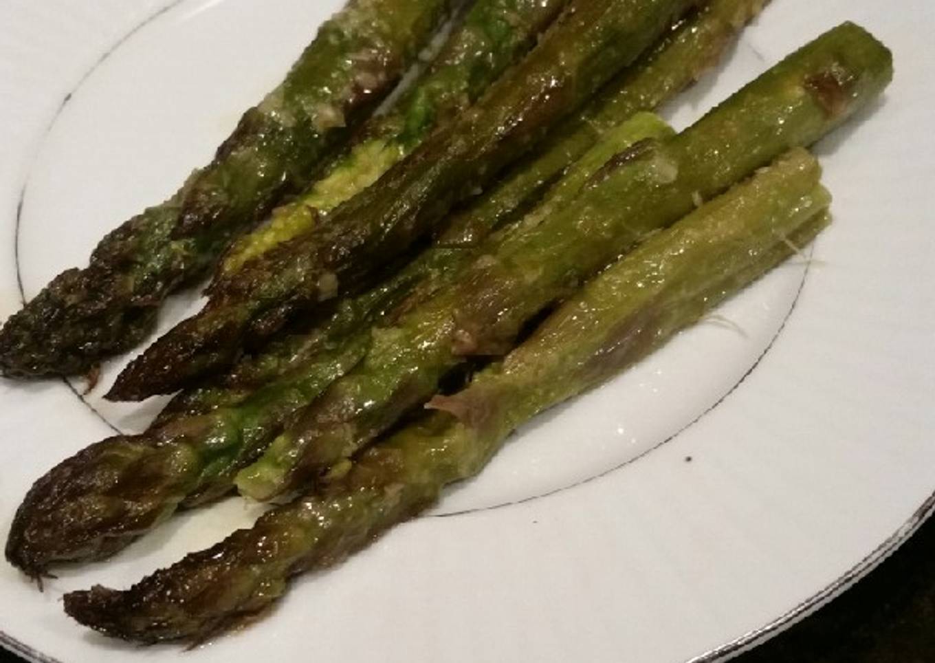 Brad's ginger lemongrass asparagus