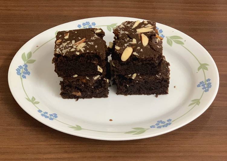 Step-by-Step Guide to Prepare Super Quick Homemade Chocolate wheat brownie