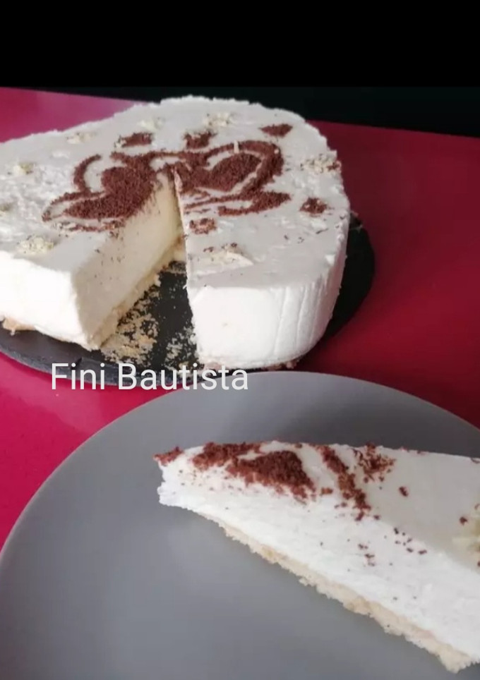 Una foto de Tarta de coco sin horno