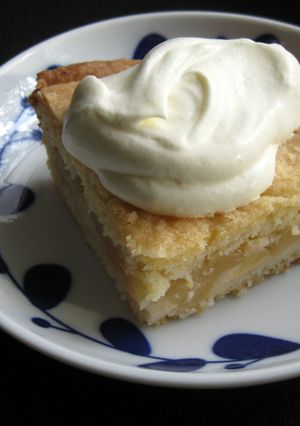 A picture of Apple & Lemon Curd Shortcake.