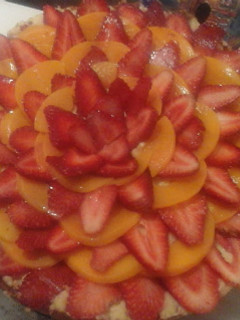Una foto de Tarta de frutas