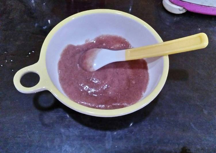  Resep  Bubur  Beras  Merah  MPASI oleh Winda Apriliyani 