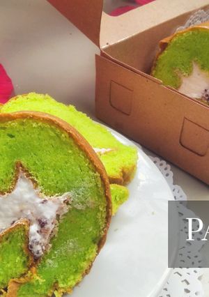 Foto resep Bolu gulung pandan irit telur sangat lembut no gagal