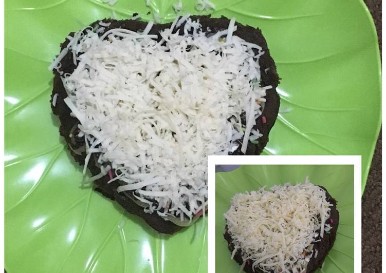 Brownis rice cooker porsi mini (1 porsi kecil)