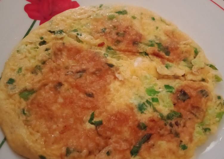 Telur dadar lezat