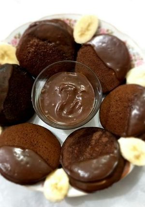 صورة لوصفة بان كيك بالنوتيلا