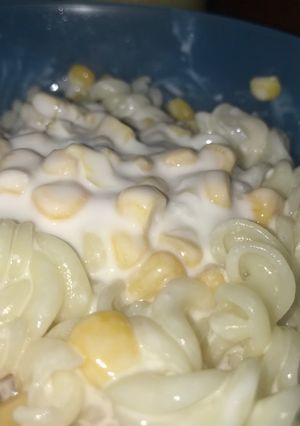 Kukoricás-joghurtos fusilli recept fotója