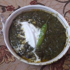 A picture of Sarson ka saag.