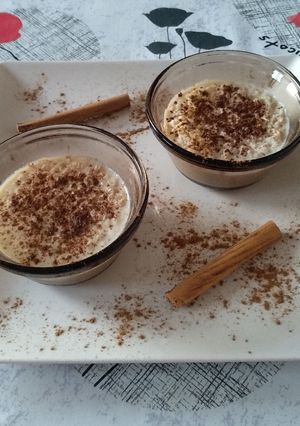 Foto principal de Falso arroz con leche o porridge al microondas