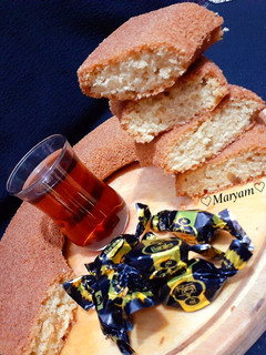 عکسی از دستور کیک وانیلی یک تخم مرغی