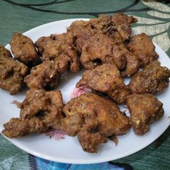 A picture of Chicken pokora.