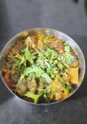 મેથી રીંગણા નુ શાક(Methi Ringna Shak Recipe in Gujarati) રેસીપી મુખ્ય ફોટો
