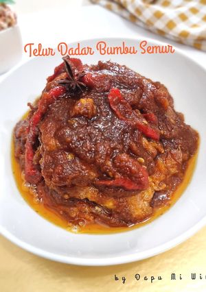 Foto resep 174. Telur Dadar Bumbu Semur