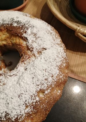 Una foto de Queque de manzana