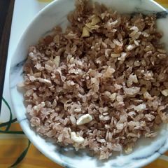 A picture of Sweet brown beaten rice (Brown poha).