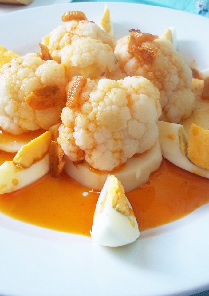 Una foto de Coliflor a la Gallega