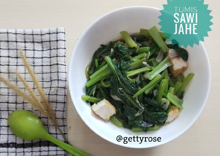 Tumis Sawi Jahe