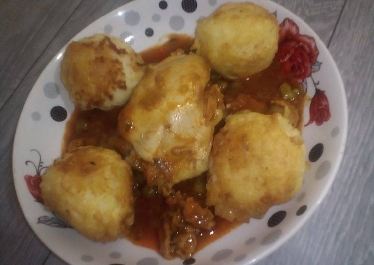 بطاطا محشية مع لجلبانة بنة هايلة😋