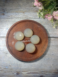Foto resep 1185. Agar air kelapa isian mochi kelapa