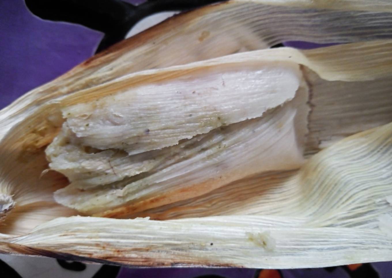 Tamales de salsa verde 🌽