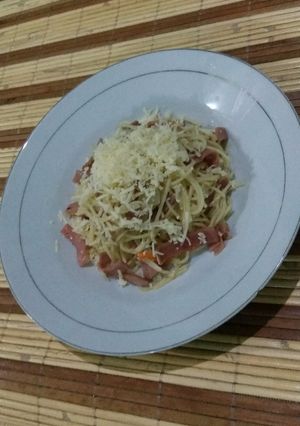 Foto resep Spaghetti Aglio Olio