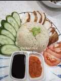 Autentic chicken rice/hainan