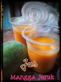 Foto resep Jus Mangga Jeruk