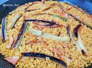 Foto principal de Arroz con calçots y magreta adobada