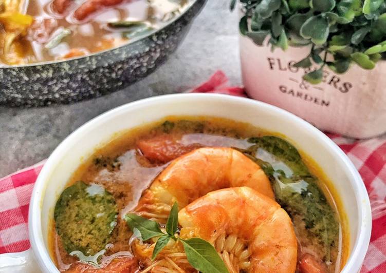 Resep Sup Udang Kemangi Anti Gagal