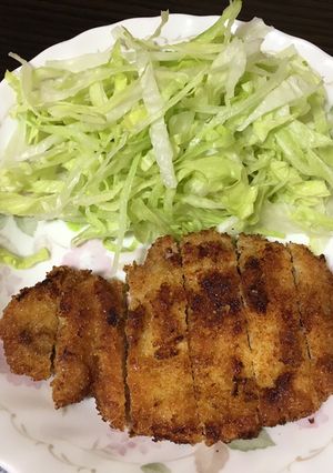 Hình của món Thịt lợn chiên xù tonkatsu.