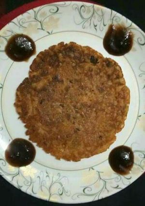 A picture of Besan chilla.
