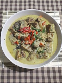 Foto resep Mangut Ikan Pari Asap