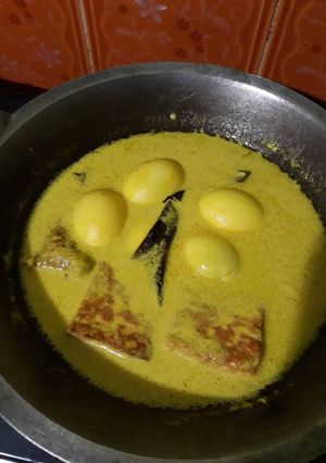 Foto resep Tahu telur santan