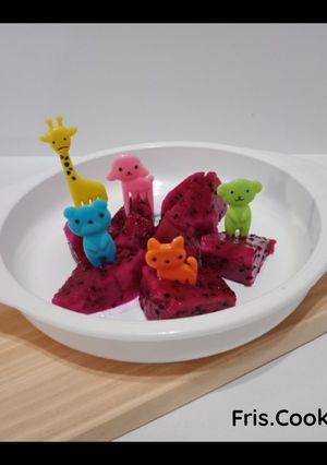 Foto resep MPASI - Snack Buah Naga - BLW