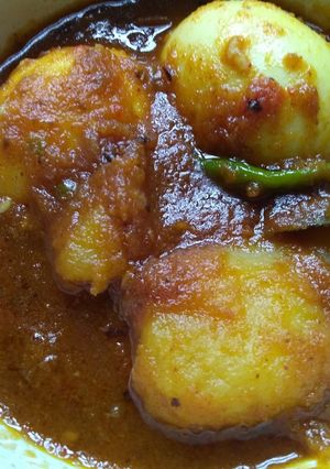 দই ডিমের কারি রেসিপির প্রধান ছবি