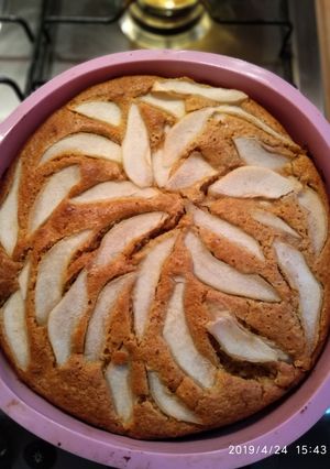 Una foto de Torta de pera saludable