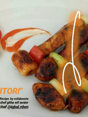 Cara Gampang Membikin Resep Simple honey yakitori yang Uenak Anti Ribet, Bikin Ngiler