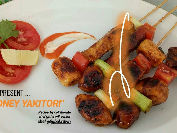 Cara Gampang Membikin Resep Simple honey yakitori yang Uenak Anti Ribet, Bikin Ngiler