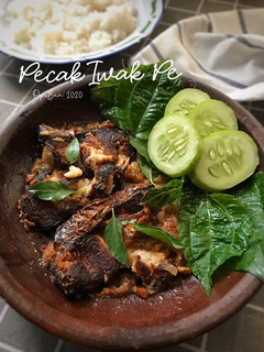 Foto resep Pecak Iwak Pe (Pecak Ikan Pari Asap)