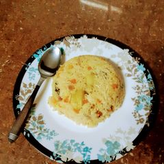 A picture of Tumeric veggie rice.