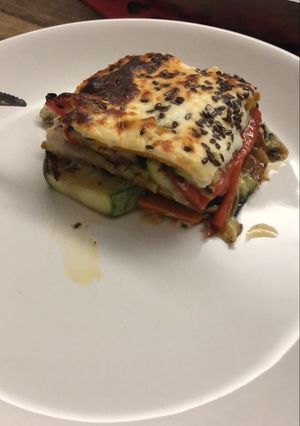 Una foto de Lasagna de vegetales