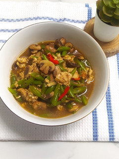 Foto resep Tumis buncis jamur